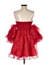 Shein 100% Polyester Red Cocktail Dress Size 6 - photo 2