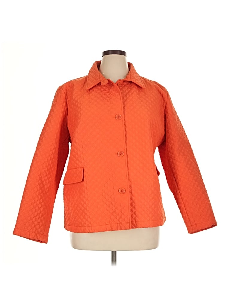 Pre-owned Harve Benard Jacket In Orange