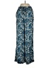 MICHAEL Michael Kors 100% Polyester Paisley Blue Casual Pants Size 2 - photo 1