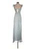 AaKaa 100% Polyester Blue Casual Dress Size S - photo 2