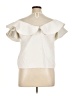 Gracia 100% Cotton Ivory Short Sleeve Blouse Size 1X - photo 2