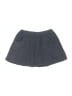 Tea 100% Cotton Solid Gray Blue Skirt Size 7 - photo 1