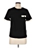 On Twelfth 100% Cotton Black Short Sleeve Top Size M - photo 1