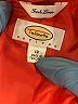 Talbots 100% Linen Orange Blazer Size 12 - photo 6