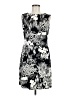 Merona Print Black Cocktail Dress Size M - photo 1