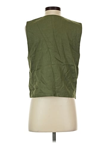 Zara Sleeveless Button-Down Shirt (view 2)