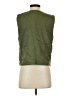 Zara Green Sleeveless Button-Down Shirt Size S - photo 2
