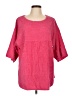 Stan Herman 100% Cotton Pink Poncho Size L - photo 1