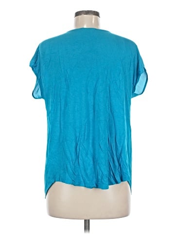 INC International Concepts Short Sleeve Blouse (view 2)