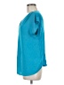 INC International Concepts 100% Polyester Teal Short Sleeve Blouse Size M - photo 5