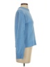 MNG 100% Polyester Solid Blue Turtleneck Sweater Size S - photo 4