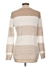 Pink Clover 100% Polyester Stripes Ivory Pullover Sweater Size L - photo 2
