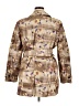 Coldwater Creek 100% Polyester Gold Trenchcoat Size 16 - photo 2