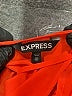 Express 100% Polyester Color Block Orange Casual Dress Size XS - photo 7