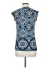 parkhurst Blue Sleeveless Blouse Size M - photo 2