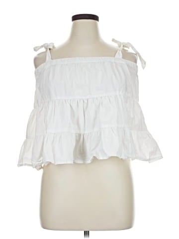 American Eagle Outfitters Sleeveless Blouse (view 1)