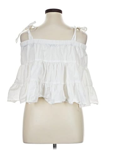 American Eagle Outfitters Sleeveless Blouse (view 2)