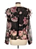 Walter Baker 100% Polyester Black 3/4 Sleeve Blouse Size L - photo 2
