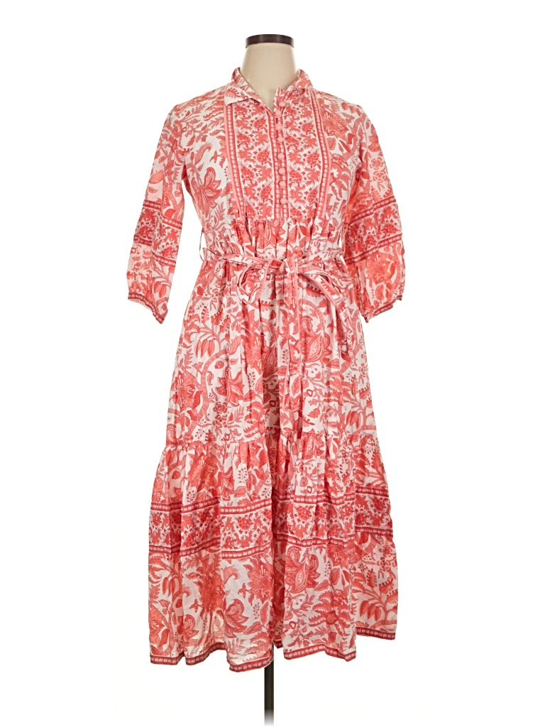 Pre-owned Assorted Brands Casual Dress In Red
