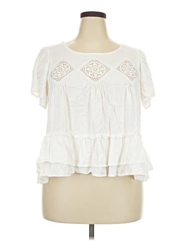 Rusttydustty Short Sleeve Blouse (view 1)