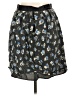 J.Crew 100% Silk Print Black Silk Skirt Size 10 - photo 1