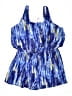 Summer Mae Tie-dye Blue Romper Size 24 - photo 1