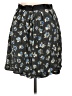 J.Crew 100% Silk Print Black Silk Skirt Size 10 - photo 2