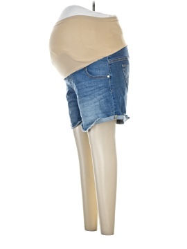 Indigo Blue Denim Shorts