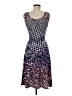 Leota Tweed Blue Cocktail Dress Size M - photo 2