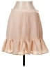 Vanessa Bruno Athe 100% Polyester Solid Tan Formal Skirt Size EU 36 / US 6 - photo 1