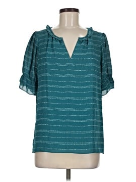 Kaari Blue Short Sleeve Blouse