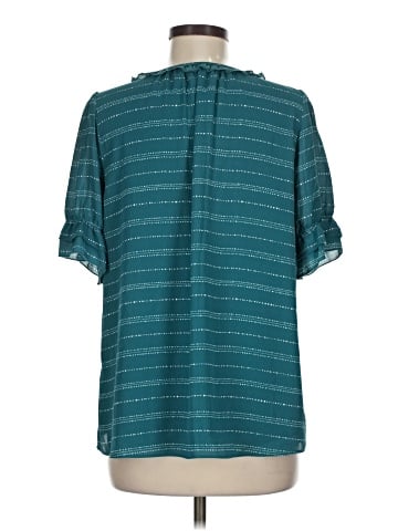 Kaari Blue Short Sleeve Blouse (view 2)
