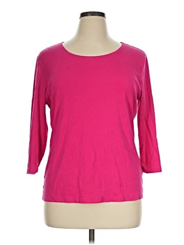 Karen Scott 3/4 Sleeve T-Shirt (view 1)