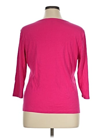 Karen Scott 3/4 Sleeve T-Shirt (view 2)
