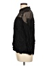 Ultra Pink Black Long Sleeve Blouse Size L - photo 5