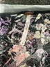 Free People 100% Polyester Paisley Black Cocktail Dress Size 8 - photo 7