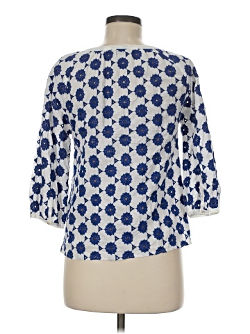 Wrap 3/4 Sleeve Blouse (view 2)