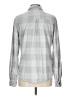 Maurices Plaid Gray Long Sleeve Button-Down Shirt Size L - photo 2