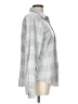 Maurices Plaid Gray Long Sleeve Button-Down Shirt Size L - photo 4