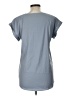 Express Gray Short Sleeve Blouse Size L - photo 2