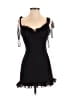 Unbranded 100% Polyester Black Cocktail Dress Size M - photo 1