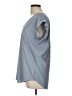 Express Gray Short Sleeve Blouse Size L - photo 5