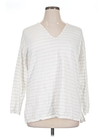 Lafayette 148 New York 3/4 Sleeve T-Shirt (view 1)