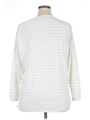 Lafayette 148 New York 3/4 Sleeve T-Shirt (view 2)