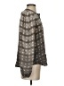 Current/Elliott 100% Silk Print Gray Long Sleeve Silk Top Size Sm (1) - photo 4