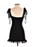 Unbranded 100% Polyester Black Cocktail Dress Size M - photo 2