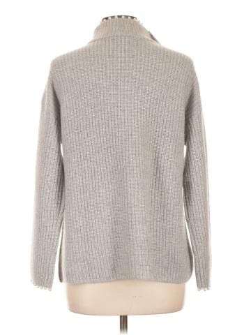Neiman Marcus Cashmere Pullover Sweater (view 2)