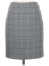 Gianni Bini Plaid Gray Formal Skirt Size 0 - photo 1