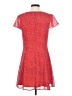 Aqua Polka Dots Red Casual Dress Size XS - photo 2