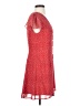 Aqua Polka Dots Red Casual Dress Size XS - photo 4